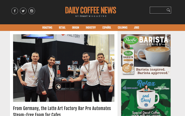 Daily Coffee News - Coffee Blogs