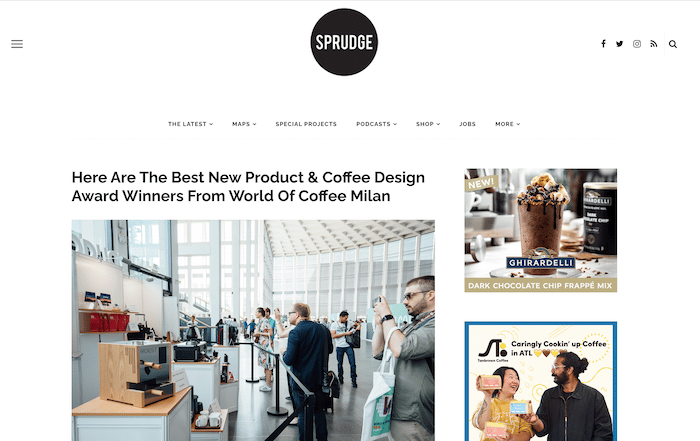 Sprudge - Coffee Magazine