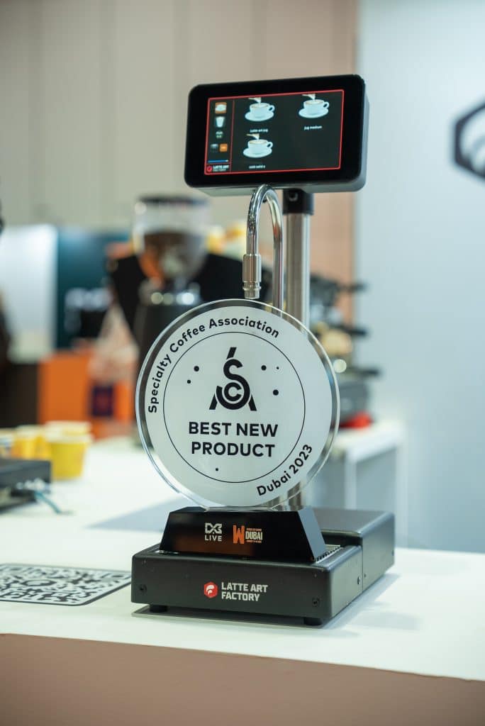 Latte Art Factory Bar Pro - LAF Bar Pro - World of Coffee Dubai 2023 - Best New Product Award - WOC Dubai 2023