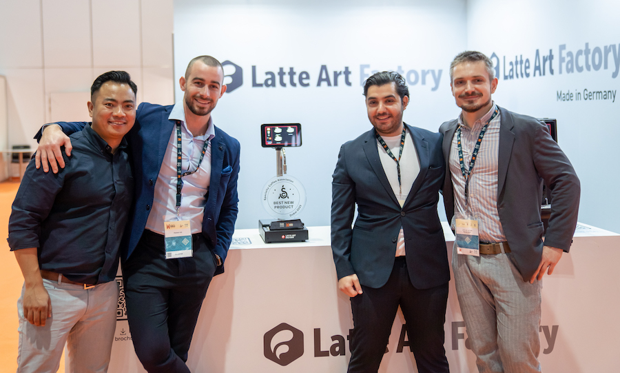 WOC Dubai Best New Product Award - Latte Art Factory dhan tamang