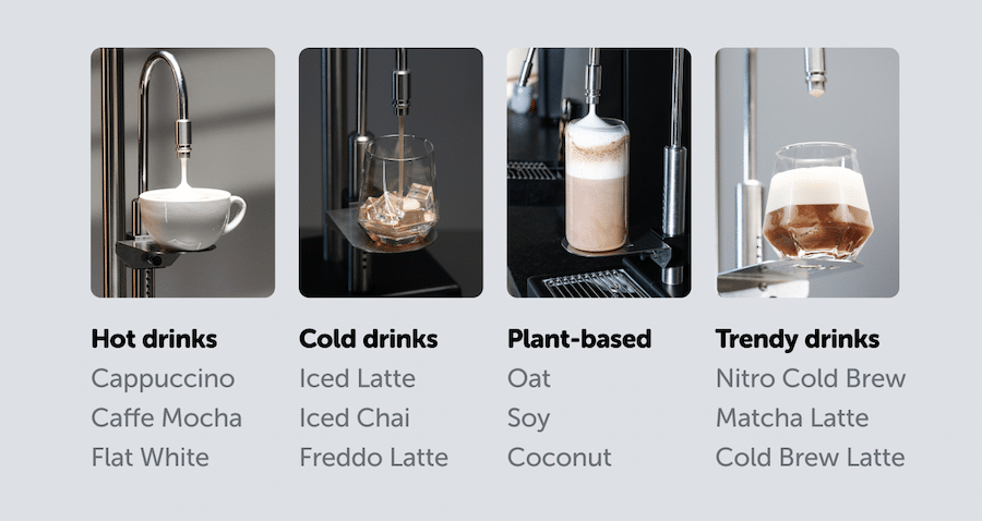 Latte Art Factory Drink Variety