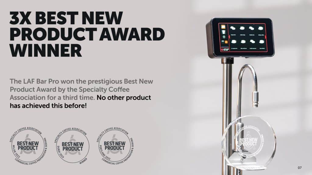 Latte Art Factory Bar Pro - 3x Best New Product Award Winner - Commercial Milk Frothing Machine